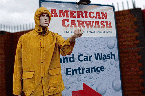 Yellow Man at Highgate Branch