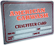 Chauffeur Card